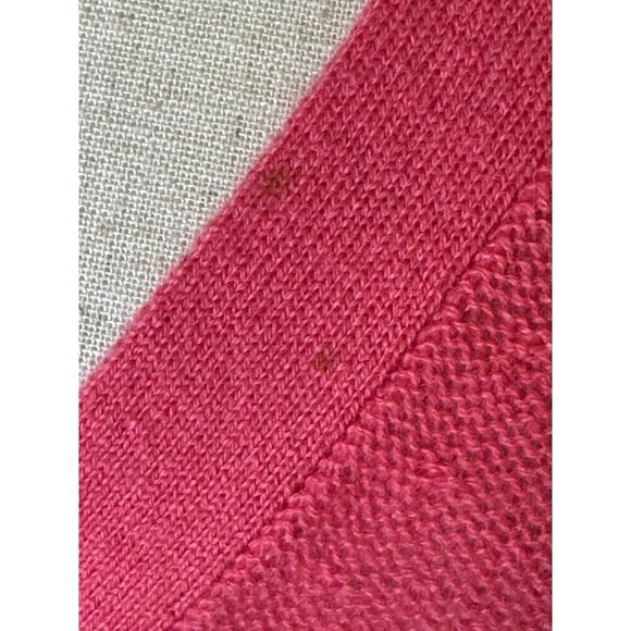 Magaschoni Sweater Womens Medium Pink Gray Knit Cashmere Asymmetric Hem Cardigan - Picture 7 of 10